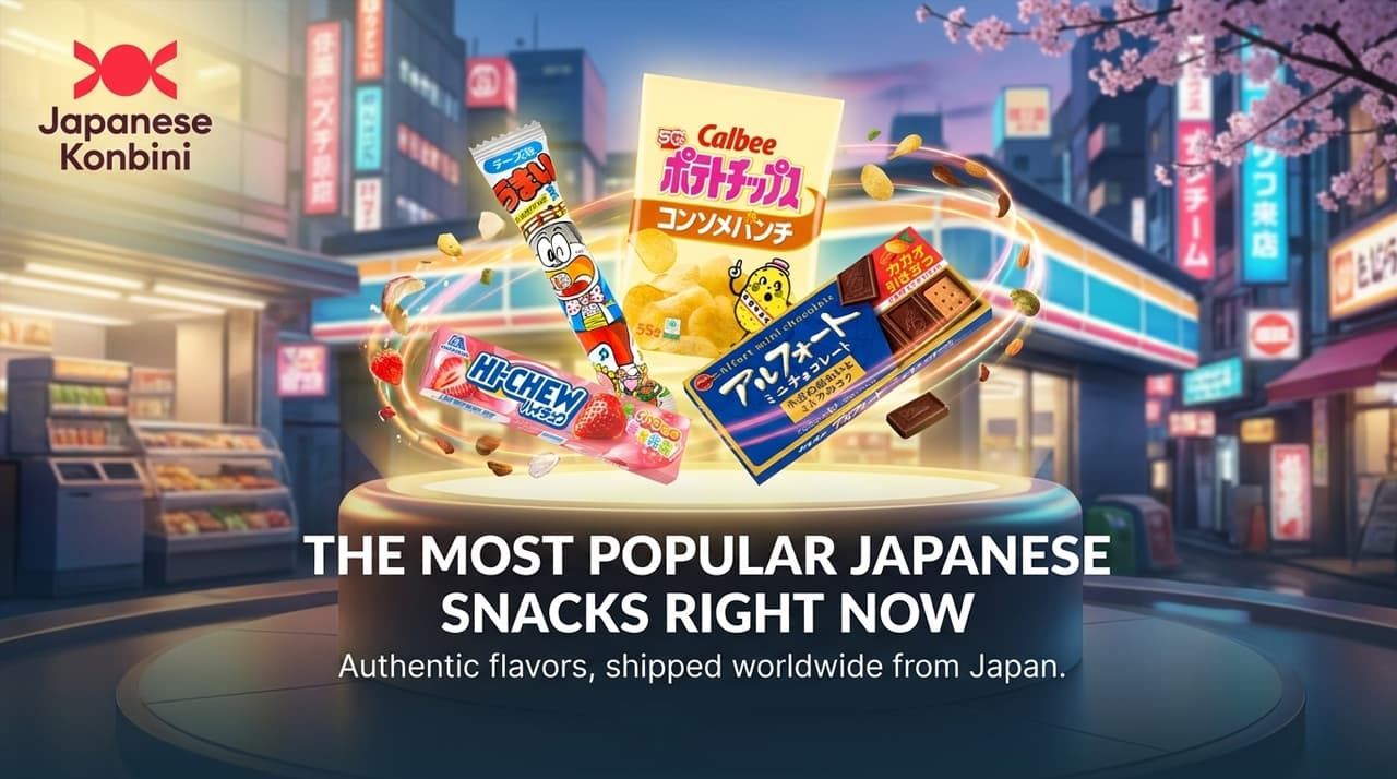 The Most Popular Japanese Snacks Right Now