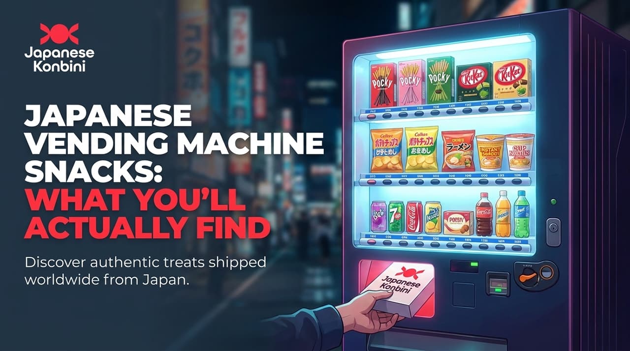 Japanese Vending Machine Snacks: What You'll Actually Find