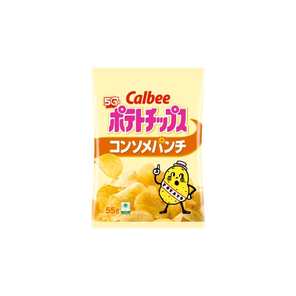 Calbee Potato Chips Consomme Punch